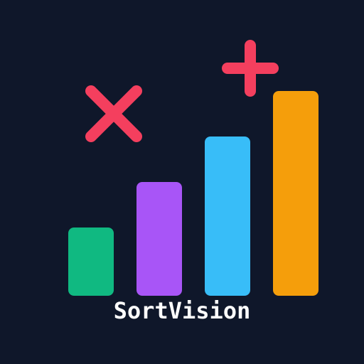 SortVision – Interactive Sorting Algorithm Visualizer logo